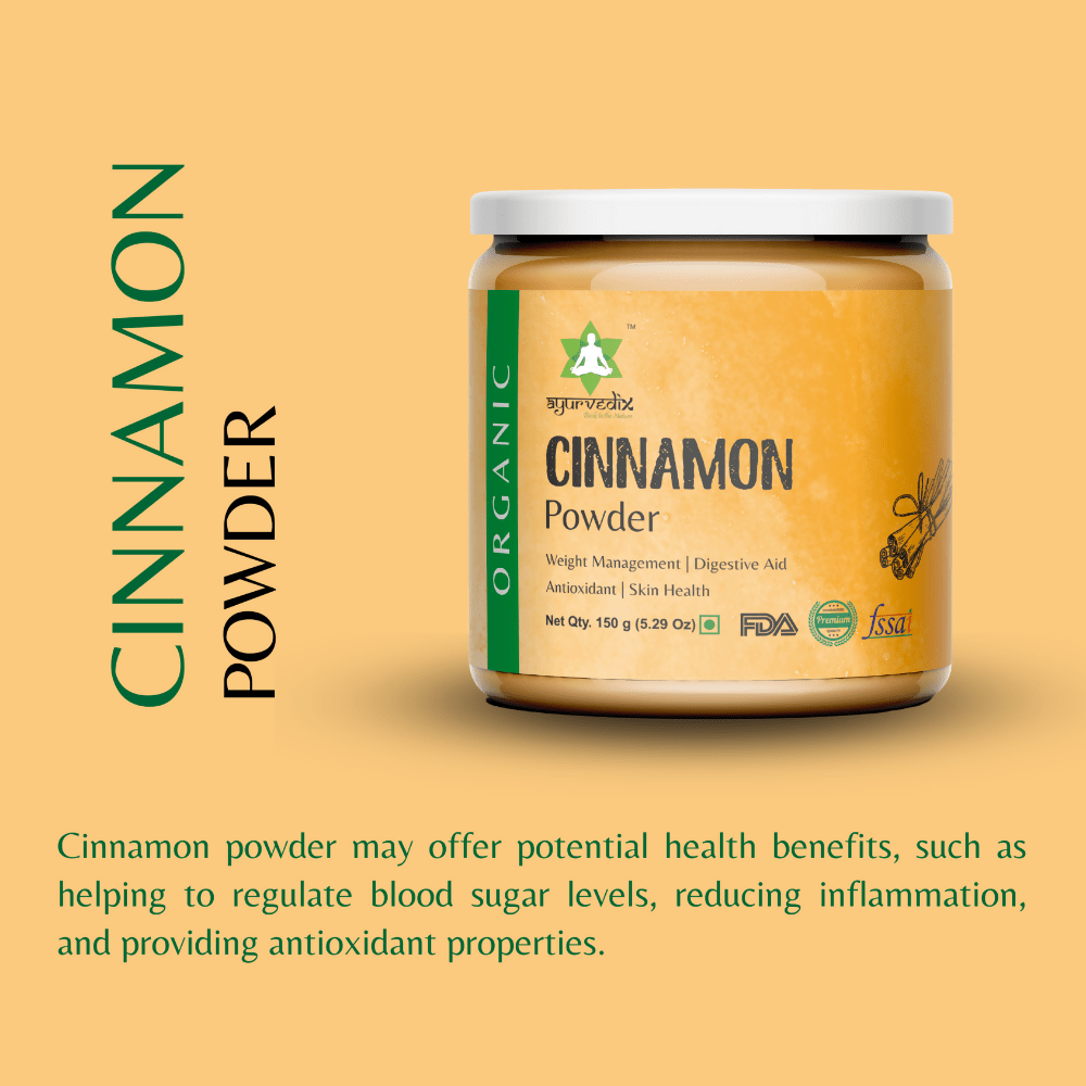 Ayurvedix Organic Cinnamon Powder - Distacart
