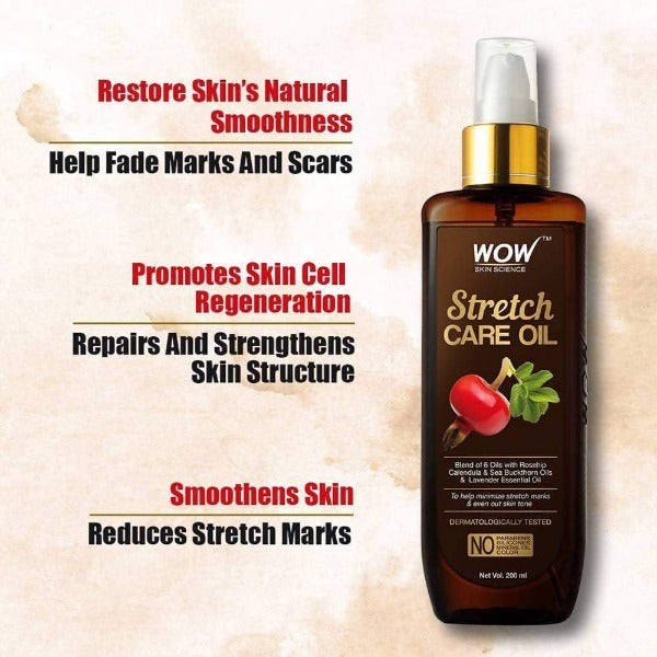 Wow Skin Science Stretch Care Oil