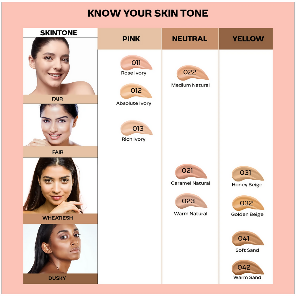 Faces Canada All In One Foundation with SPF 30 - Warm Sand 042