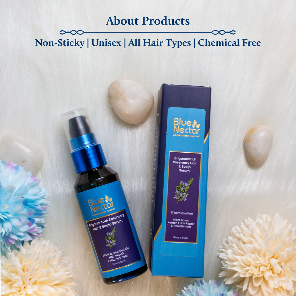 Blue Nectar Rosemary Hair & Scalp Serum