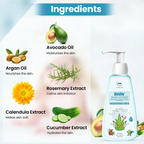 The Natural Wash Moisturising Baby Body Lotion With Avocado Oil & Calendula Oil