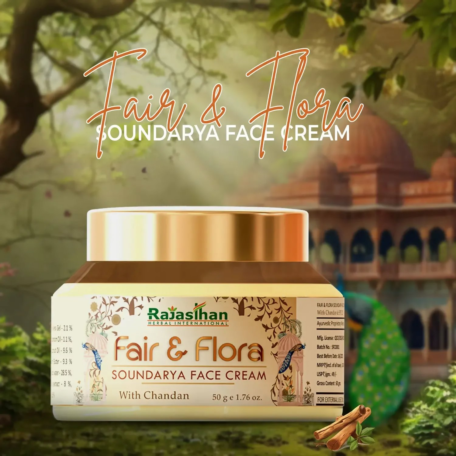 Rajasthan Herbals Fair & Flora Soundarya Face Cream