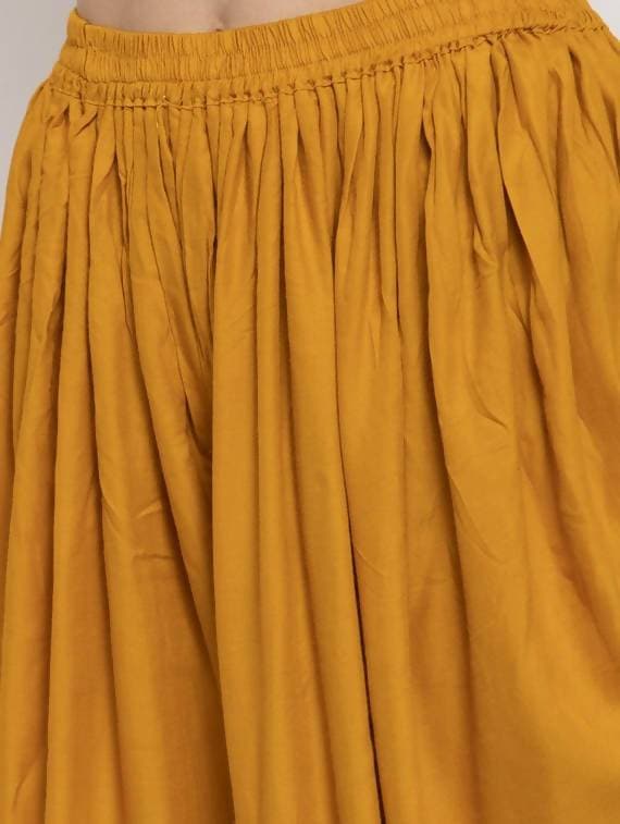 Women’s Mustard Dhoti Pant CH09D