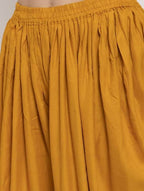 Women’s Mustard Dhoti Pant CH09D