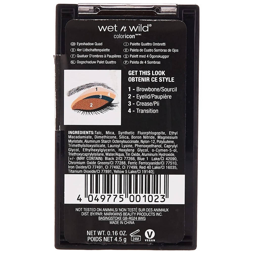 Wet n Wild Color Icon Eyeshadow Quad - Hooked On Vinyl