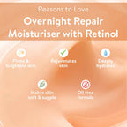 Belora Paris Overnight Repair Moisturizer With Retinol