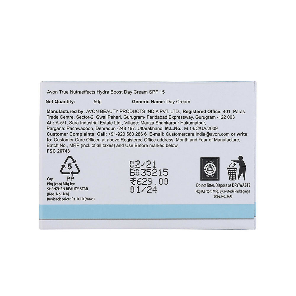 Avon True Nutra Effects Hydration Day Cream