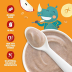 Slurrp Farm No Added Sugar Instant Wheat Apple & Banana Cereal - Distacart