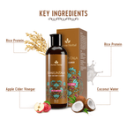Avimee Herbal Anti Hairfall Kit - Oil, Cleanser and Scalp Spray, Controls Hair Fall and Strengthens Hair Root, With Rosemary, Amla, Methi & Bhringraj