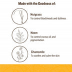 Soultree Nutgrass Face Wash With Neem & Soothing Chamomile