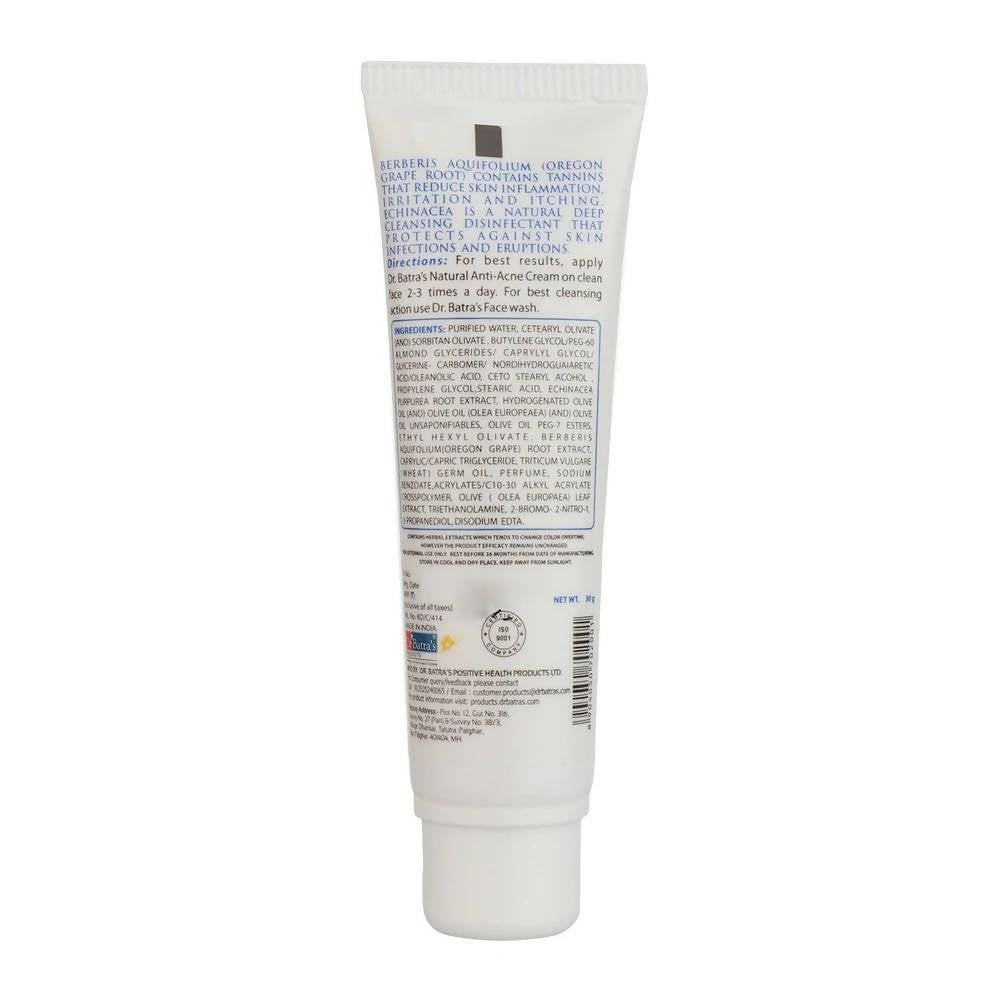 Dr. Batra's Natural Anti Acne Cream