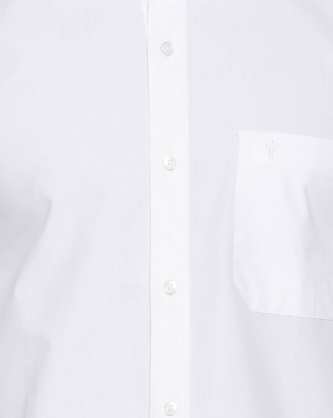 Ramraj Cotton Mens Half Sleeve Formal 100 % Cotton White Shirt