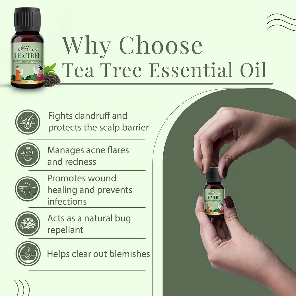 Satthwa Organic Tea Tree Essential Oil