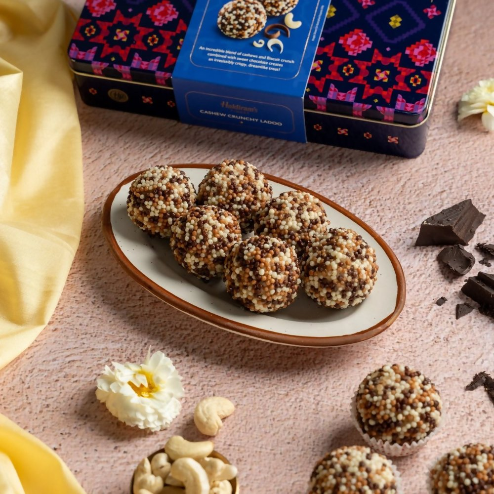 Haldiram's Cashew Crunchy Chocolate Ladoo - Distacart