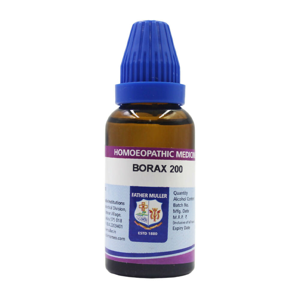 Father Muller Borax Dilution