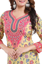 Snehal Creations Alluring Faux Crepe Printed Short Kurti Tunic