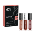 Love Earth Liquid Mousse Matte Lipstick - Browns