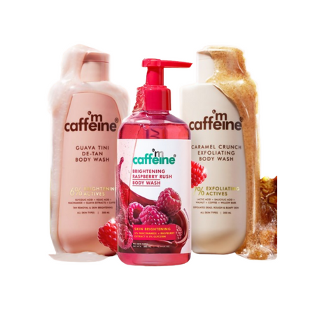 mCaffeine Brighten, De-Tan & Acne-Free Body Wash