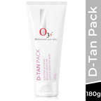 Professional O3+ D Tan Pack For Instant Tan Removal For All Skin Types