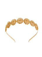 NVR Women's Rajputi Gold-Plated Kundan Matha Patti Hairband - Distacart