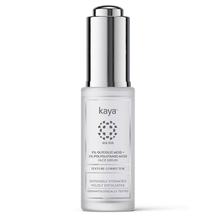 Kaya 5% Glycolic Acid + 1% Polyglutamic Acid Face Serum