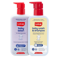 LuvLap Baby Wash & Shampoo + Baby Lotion Combo Set
