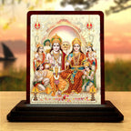 Plan To Gift Ram Darbar Wooden Idol