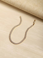 Tennis Diamond Neckpiece- Ruby Raang