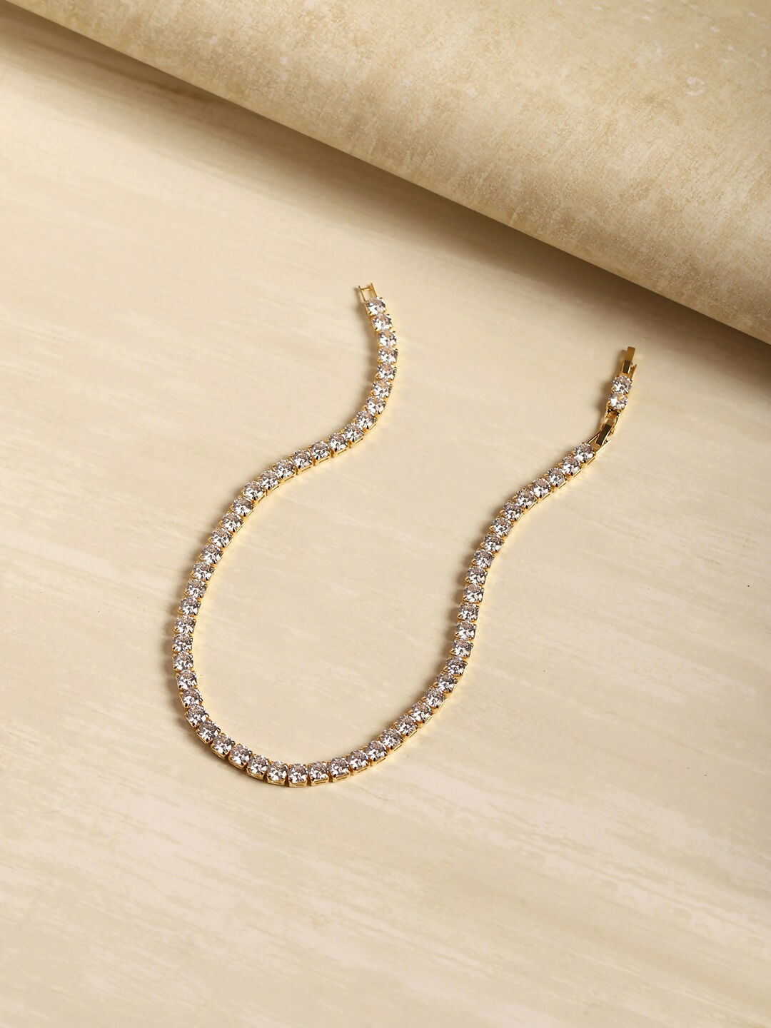 Tennis Diamond Neckpiece- Ruby Raang