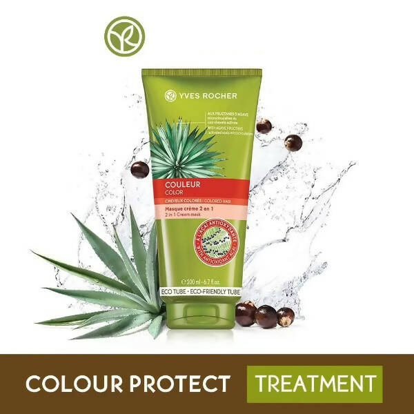 Yves Rocher Color 2 In 1 Cream Mask