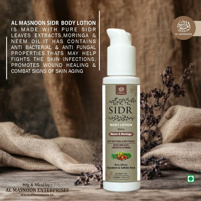 Al Masnoon Sidr Shower Gel, Sidr Body Lotion & Sidr Dusting Powder - Distacart