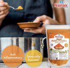 Nanak Premium Turmeric ( Haldi ) Powder,100g - Distacart