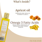 The Pure Story Natural Cold Pressed Apricot Hair Oil - Distacart