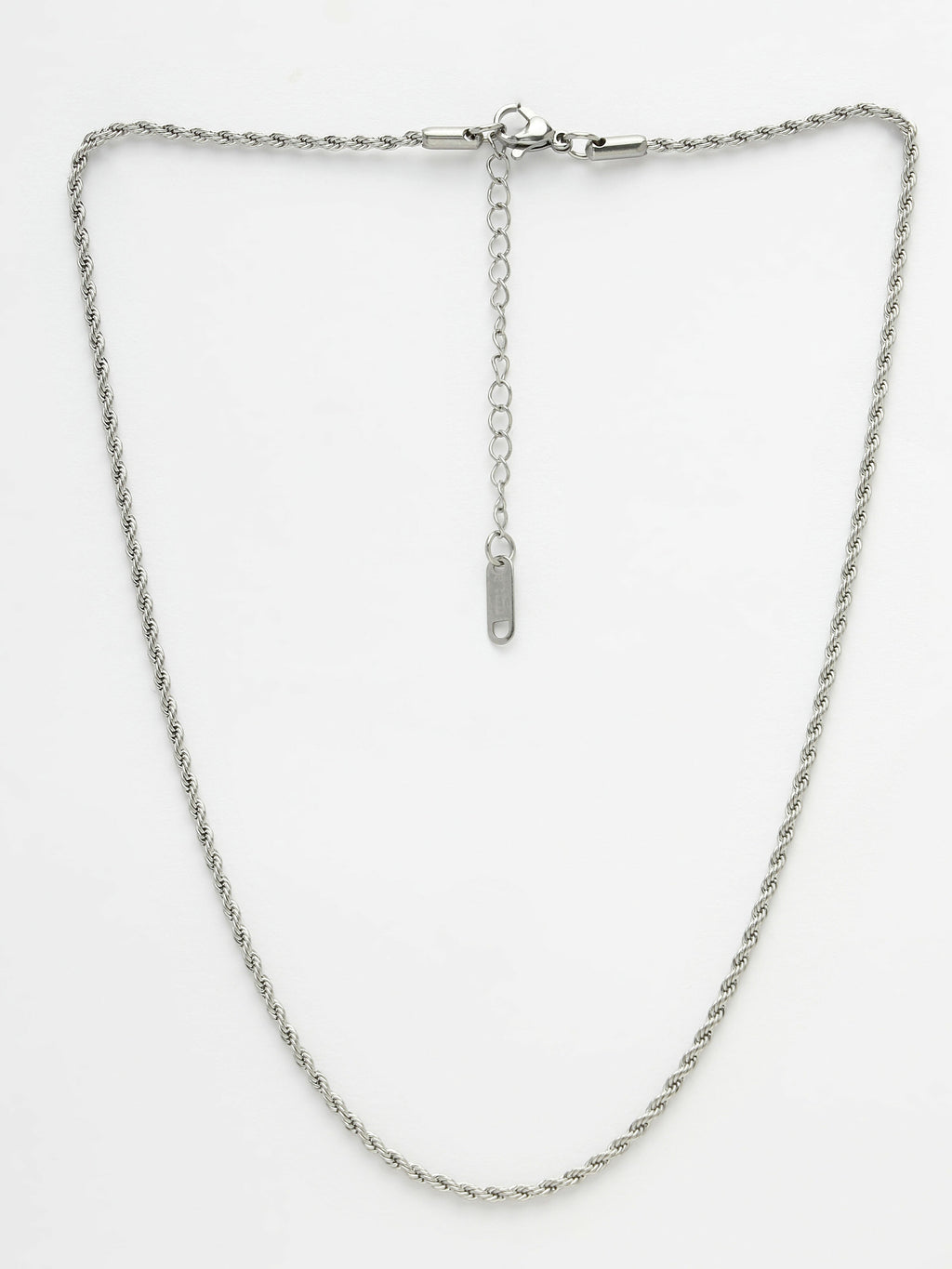 NVR Women's Set of 3 Silver-Toned German Silver Oxidised Chain