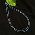 Joban Fashion Women Blue 2 Layer Agate Necklace, Silver Finish - Distacart