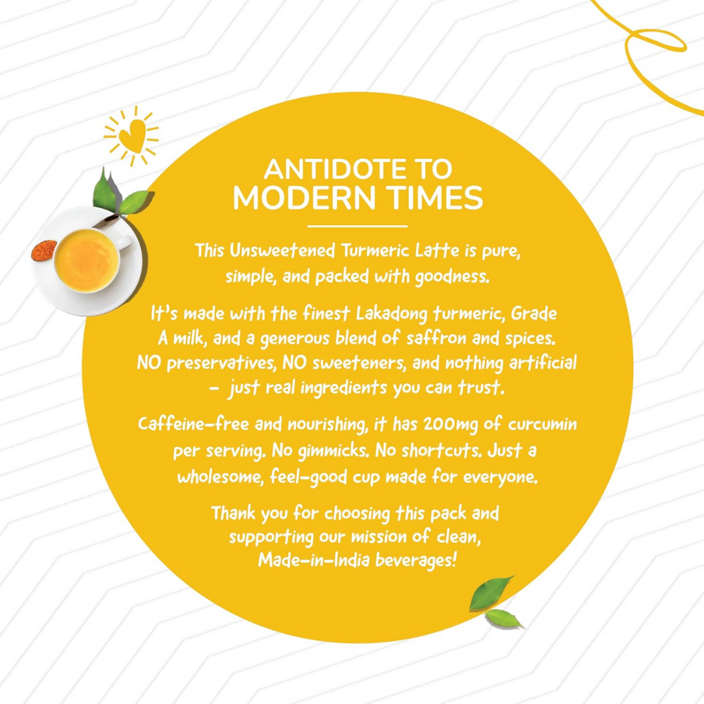 TeaFit AM/PM Wellness No Sugar Tea Premix - Ginger Tea & Turmeric Latte - Distacart