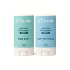 Bitamin Natural Deodorant Cotton Vanilla, Sea Salt Teens