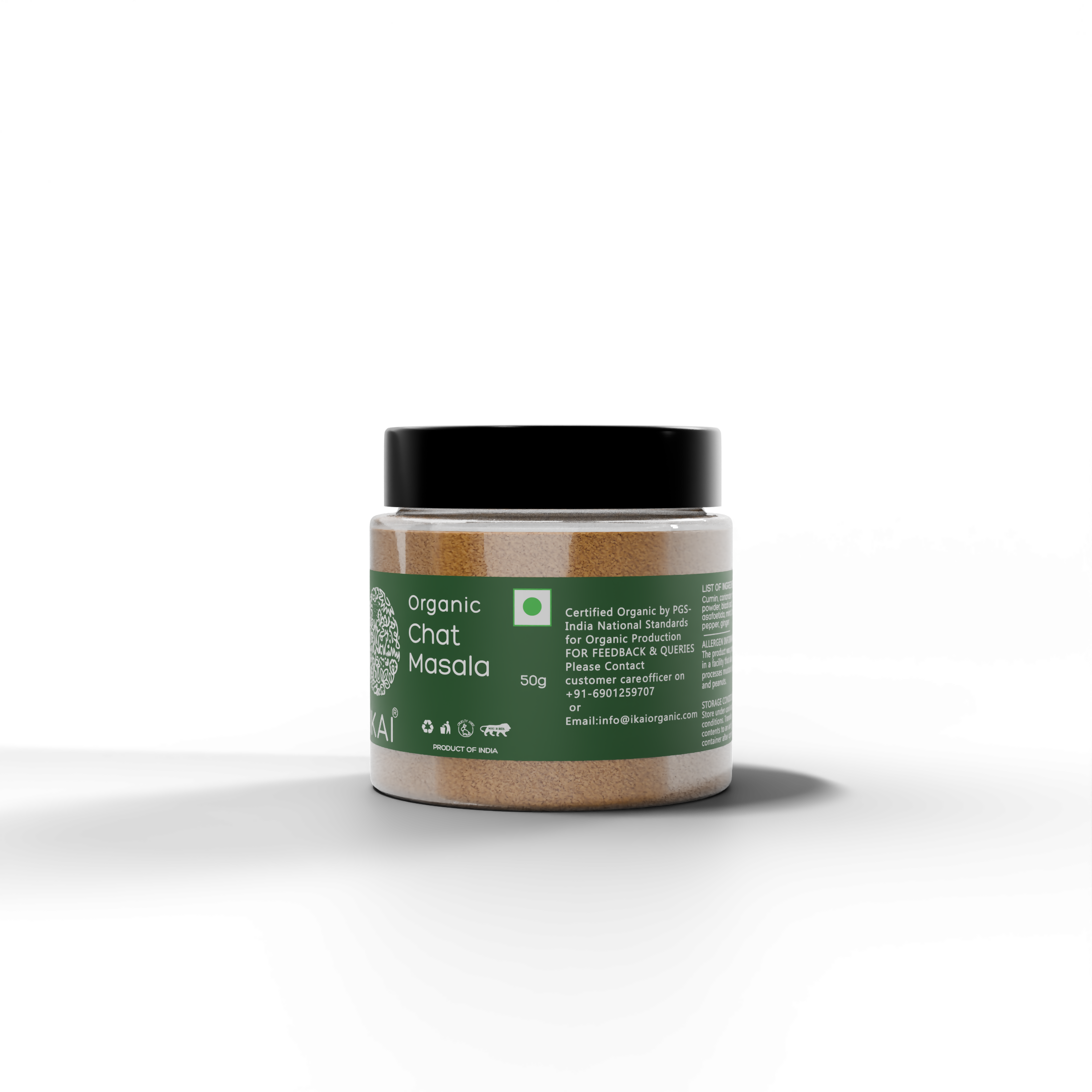 3 - Organic Chat Masala - 50g