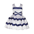 Asmaani Baby Girl's Multi-Color Satin Knee Length Frock (AS-DRESS-22008)