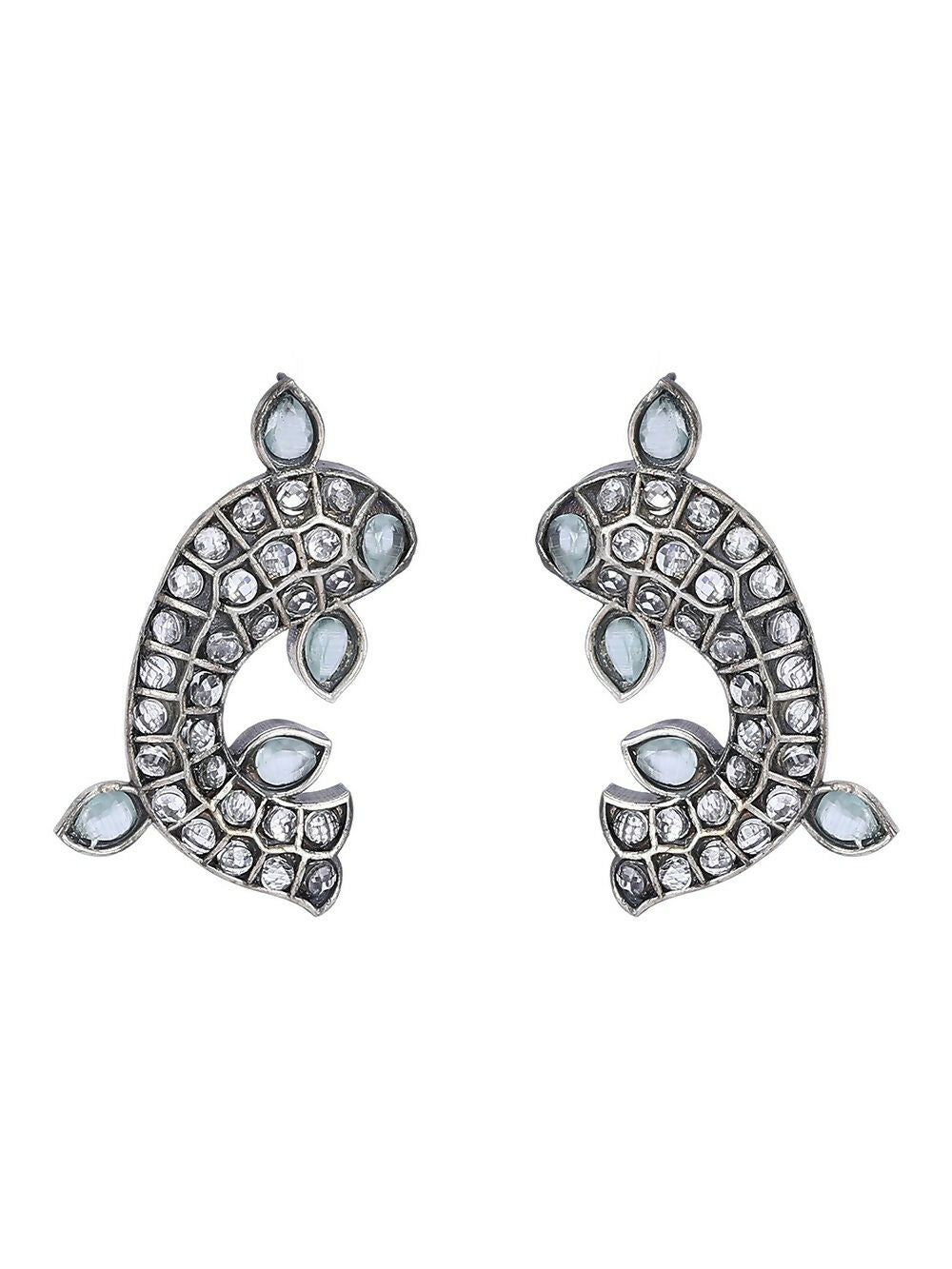 Joban Fashion Women Handcrafted Dual Tone Set Of Necklace & Earrings