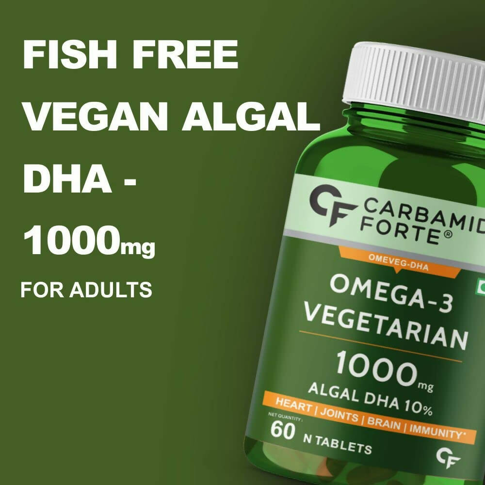 Carbamide Forte Omega-3 Vegetarian Tablets - Distacart