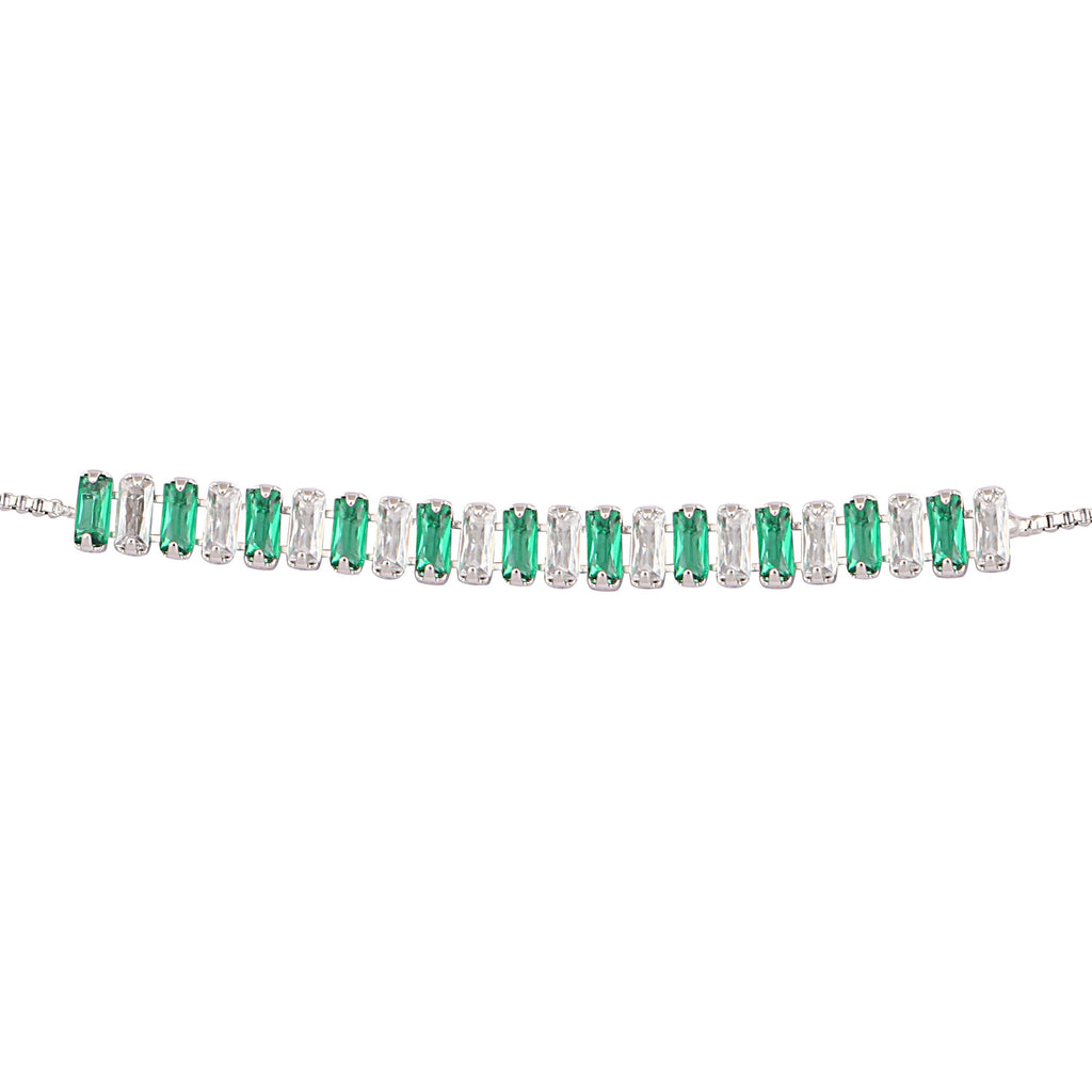 Nuyug Green Emerald Radiance Anti Tarnish Bracelet - Distacart