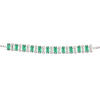 Nuyug Green Emerald Radiance Anti Tarnish Bracelet - Distacart