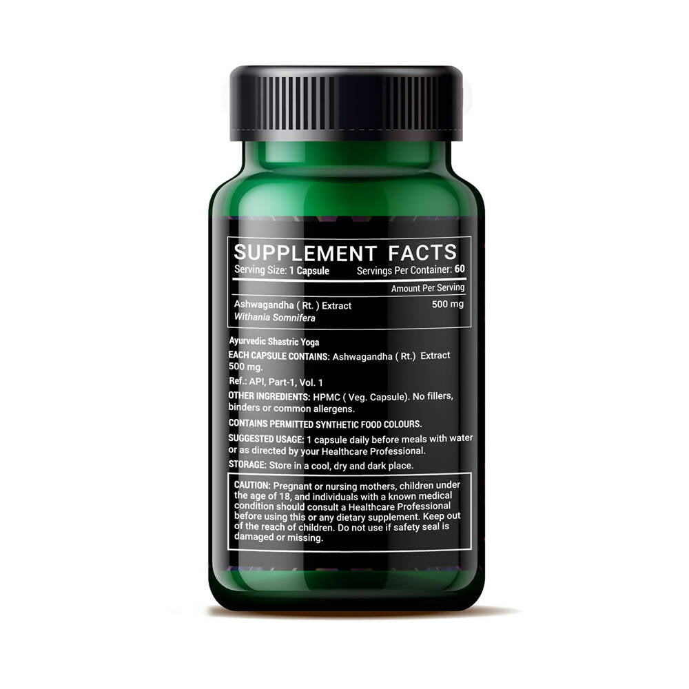 Livestamin Ashwagandha Capsules - Distacart