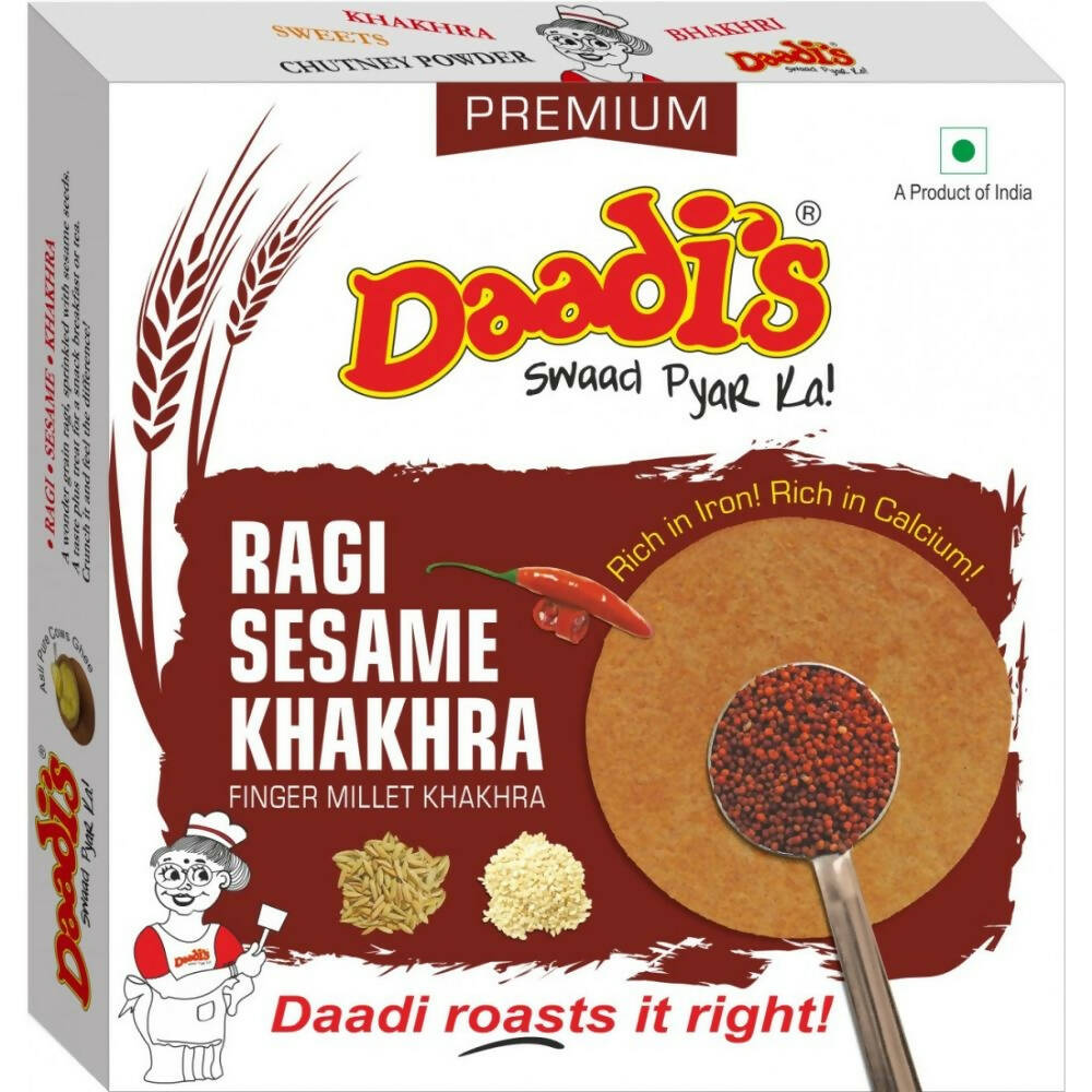 Daadi's Ragi Sesame Khakhra