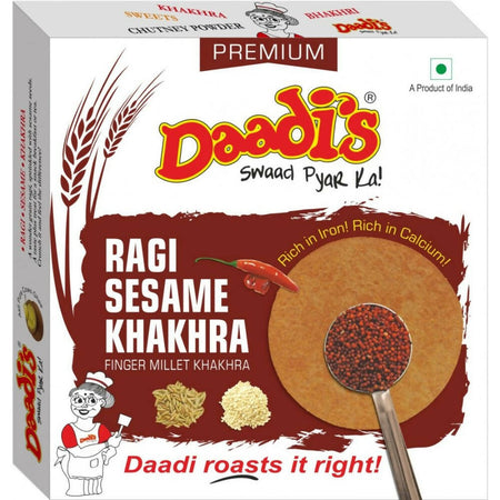 Daadi's Ragi Sesame Khakhra