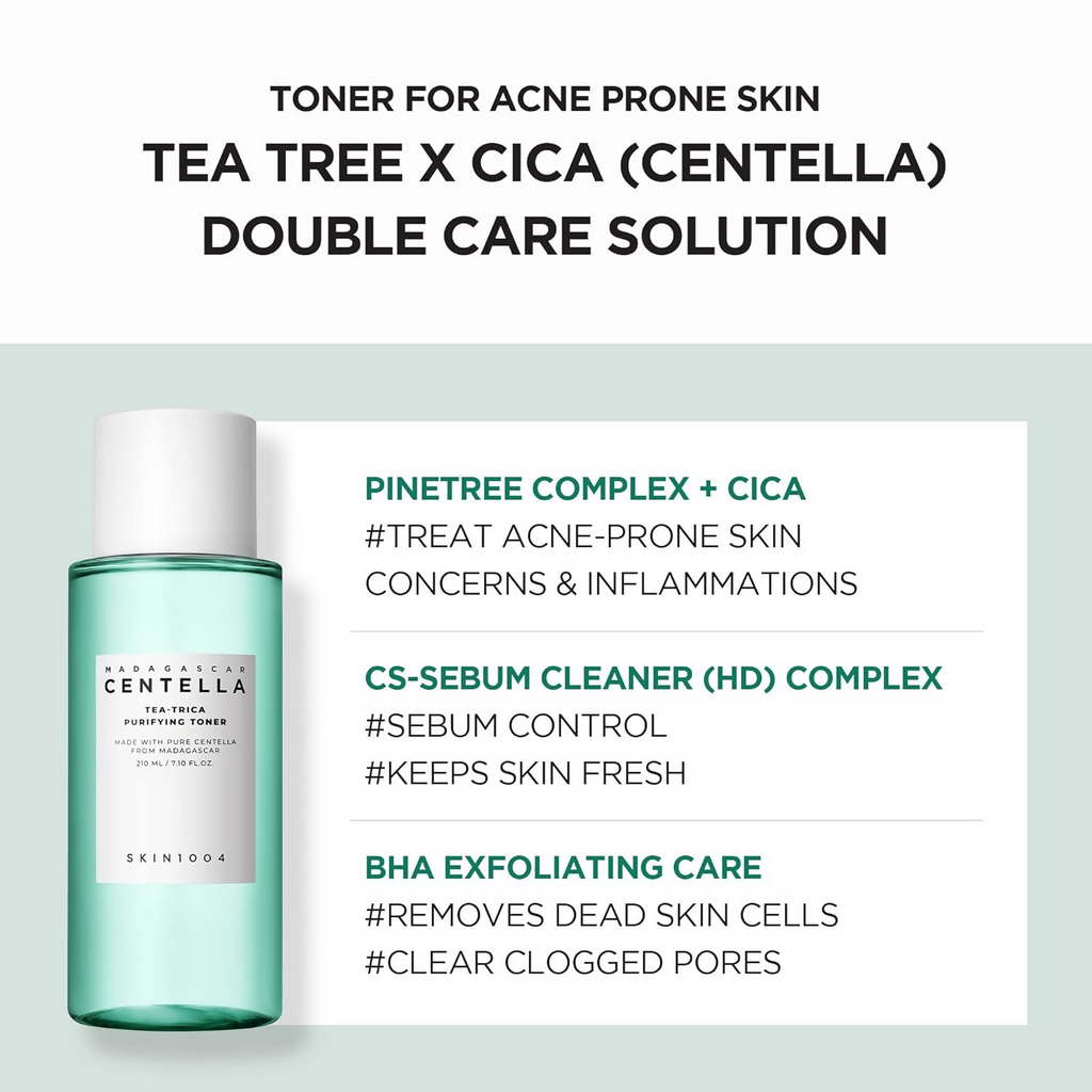SKIN1004 Madagascar Centella Tea-Trica Purifying Toner