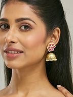 Nuyug 22k Gold-Plated Jhumkas - Distacart