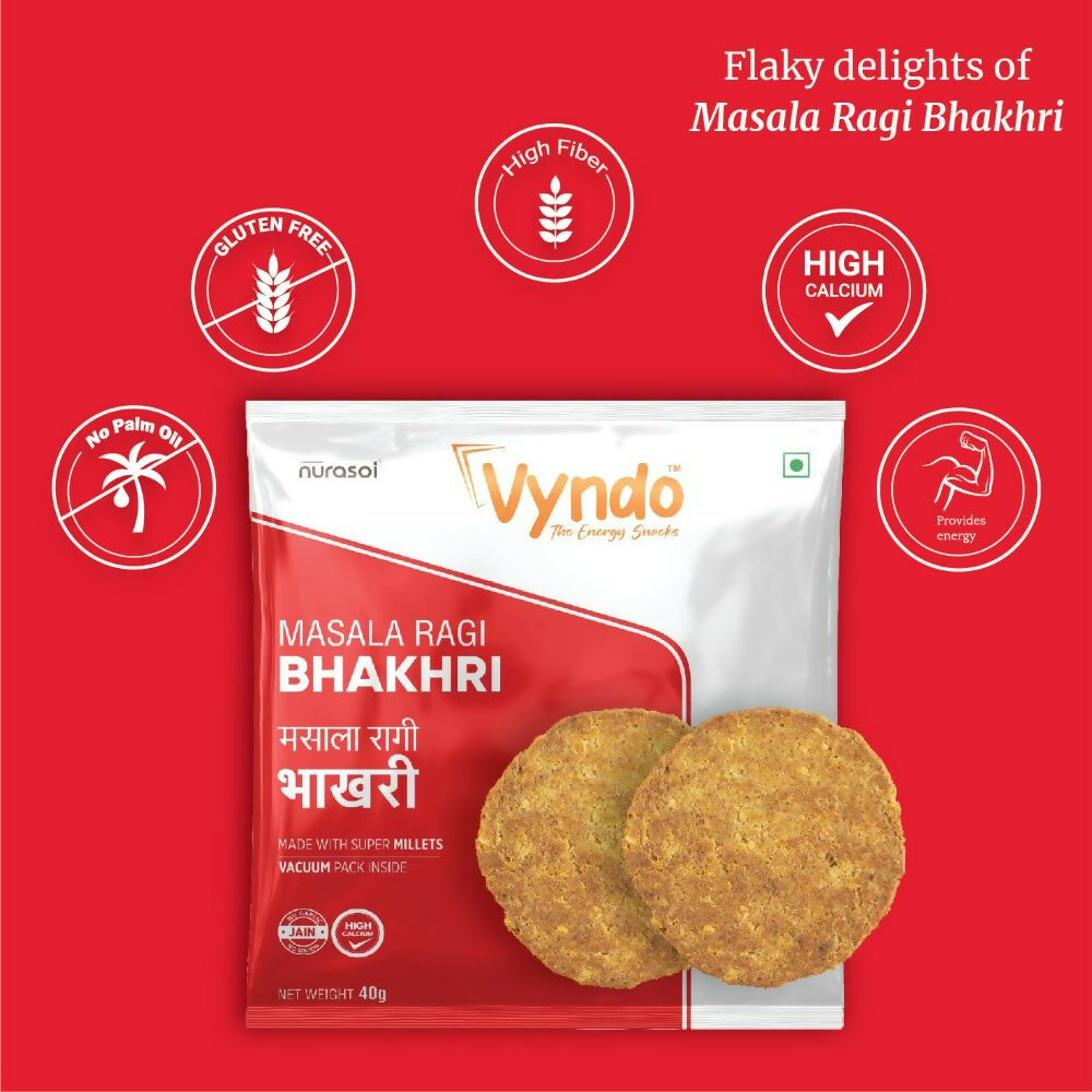 Vyndo Bhakhri Mini Snack Pack Combo - Distacart
