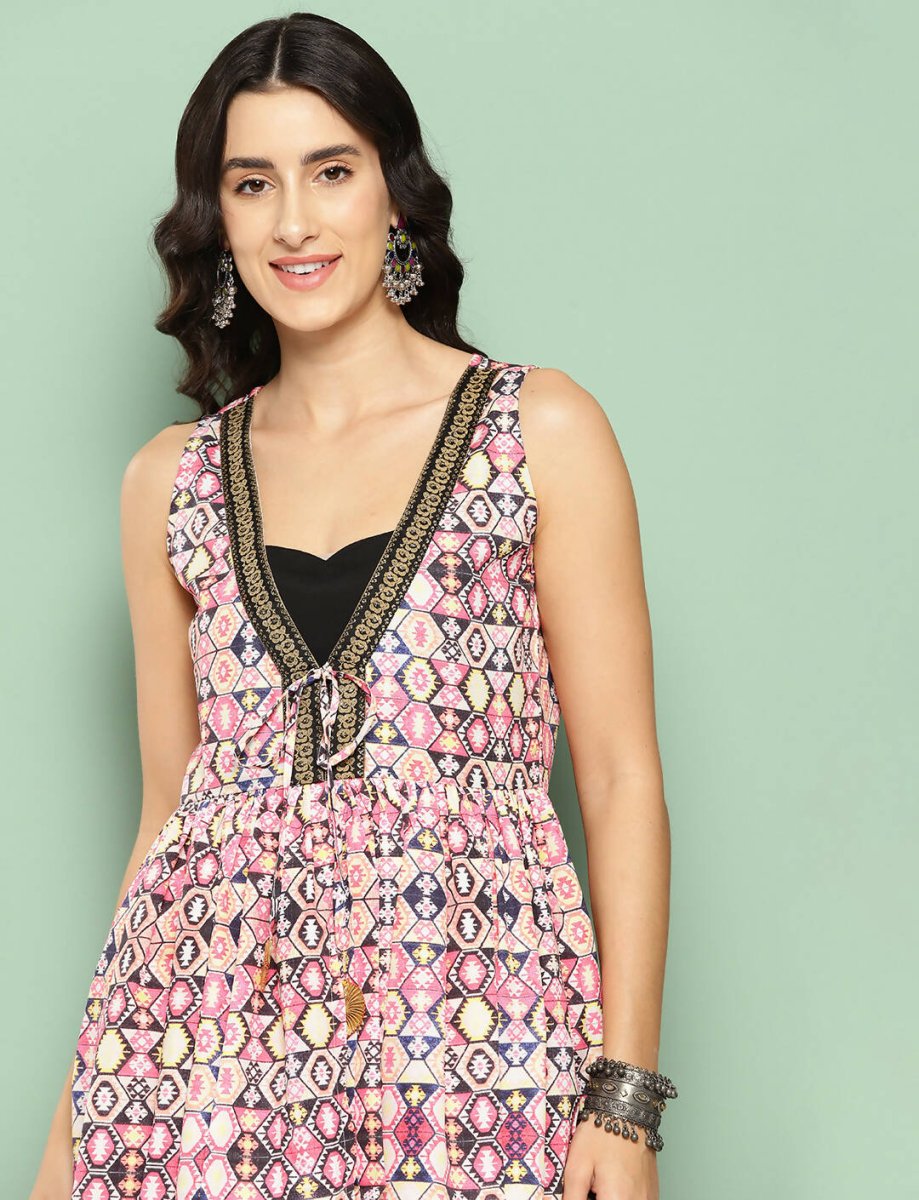 Ahalyaa Women's Traditional Wear Co-ods - Off-white - Distacart